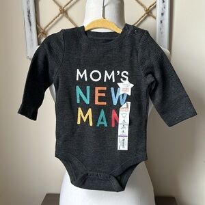 New Baby long sleeve onesie, thermal size 6 months